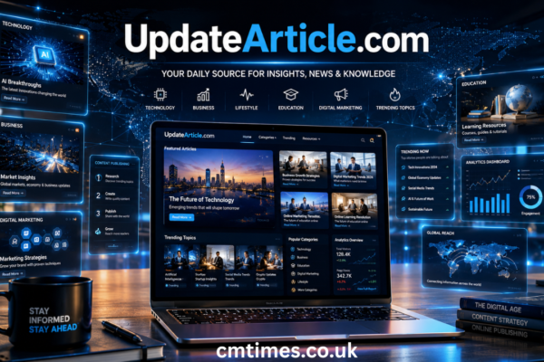 UpdateArticle.com: A Detailed Guide to the Multi-Niche Publishing Platform UpdateArticle.com