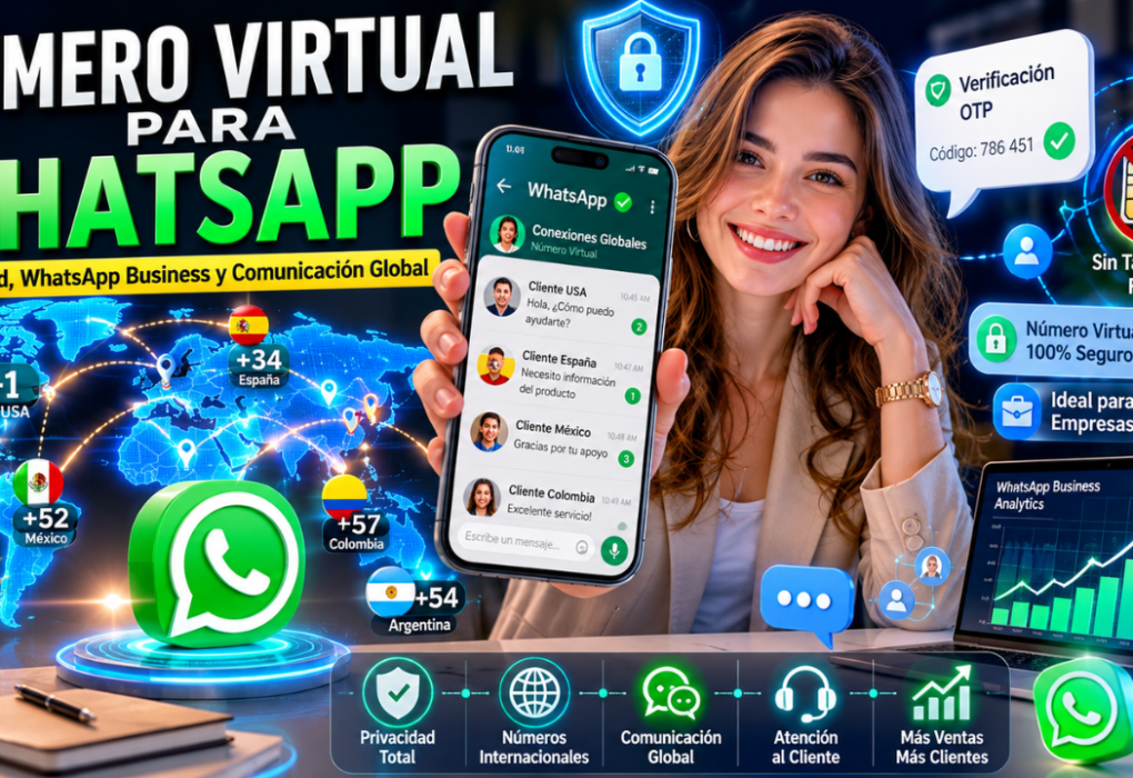 número virtual para WhatsApp